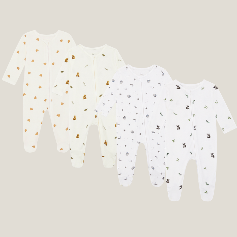 Sleepsuit Set of 4