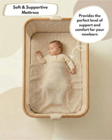 Sona Bedside & Co-Sleeping Crib - Beige