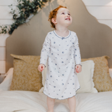 Long Sleeve Nightdress - Starlit Moon