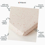 Kabode - Organic Cot Bed Fitted Sheet - Starscape