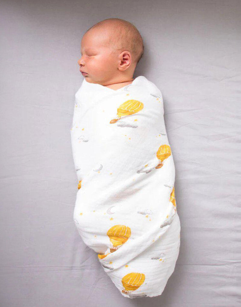 Organic Swaddle - Hot Air Balloon