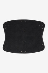 Universal Buggy Handmuff Black Quilted