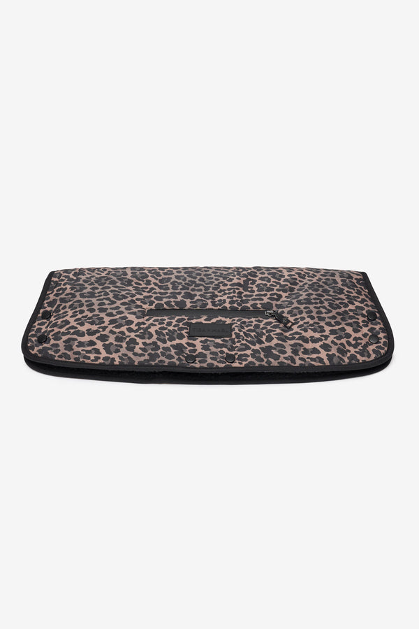 Universal Buggy Handmuff Brown Tonal Leopard