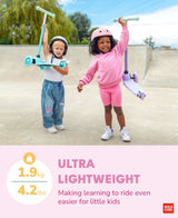 Pink & Yellow - Teeny 3 Wheel Scooter