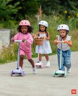 Pink & Yellow - Teeny 3 Wheel Scooter