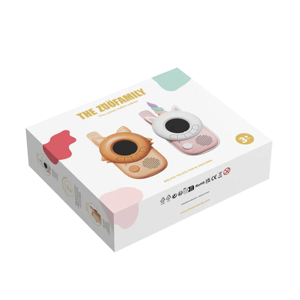 The Zoofamily - Zoo Walkie Talkie - Unicorn Fox