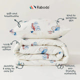 Kabode - Organic Cot Bed Bedding Set - Vehicle