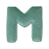 Betty's Home Mint Velvet Alphabet Cushion