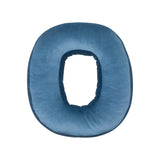 Betty's Home Blue Velvet Alphabet Cushion