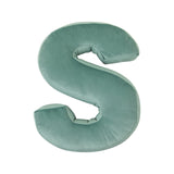 Betty's Home Mint Velvet Alphabet Cushion