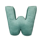 Betty's Home Mint Velvet Alphabet Cushion