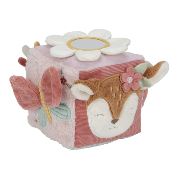 Little Dutch - Soft activity cube - Fairy Garden