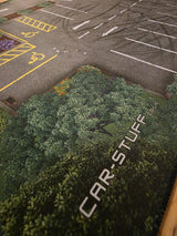 Realistic Car Park Play Mat – 1:64 Scale