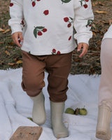 Chocolate Ribbed Leggings
