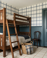 Woven Gingham Wallpaper