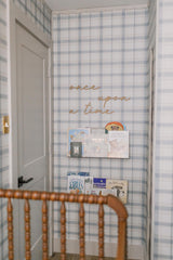 Woven Gingham Wallpaper