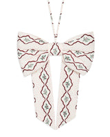 Christmas Hanging Bow - Berry Ribbons