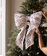 Christmas Hanging Bow - Berry Ribbons