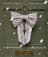 Christmas Hanging Bow - Berry Ribbons