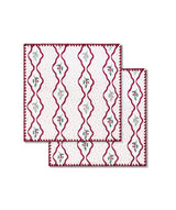 Napkins, Set of 2 - Berry Ribbons