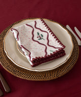 Napkins, Set of 2 - Berry Ribbons