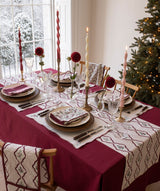 Napkins, Set of 2 - Berry Ribbons