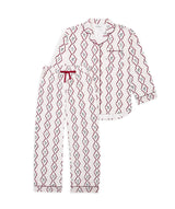 Women's Flannel Pyjamas - Berry Ribbons