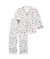 Women's Flannel Pyjamas - Christmas Carousel
