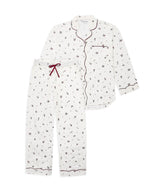 Women's Flannel Pyjamas - Holly Scatter