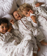 Children's Flannel Pyjamas - Holly Scatter