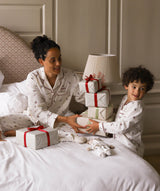 Children's Flannel Pyjamas - Holly Scatter