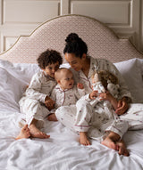 Baby Flannel Sleepsuit - Holly Scatter