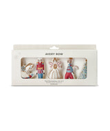Embroidered Tree Decorations, Set of 5 - The Nutcracker