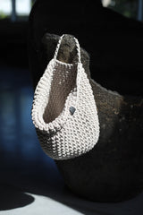 Crochet Hanging Bags | BEIGE