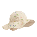 Liewood - Amelia Reversible Hat - Flora Sandy/Sandy
