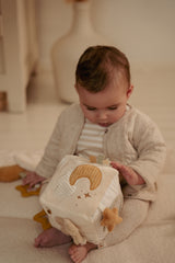 Little Dutch - Soft Activity Cube - Newborn Nautrals
