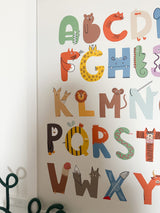 Animal Alphabet – Kids Wall Art