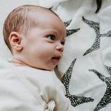 ANIMAL PRINT MUSLIN 3-PACK - birth to 4 months