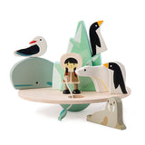 Balancing Polar Toy & Snowy Activity Book Bundle