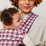 Nomad Air Houndstooth Baby Carrier - Harlow Sweet Lilac