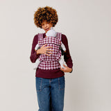 Nomad Air Houndstooth Baby Carrier - Harlow Sweet Lilac