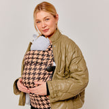 Nomad Air Houndstooth Baby Carrier - Harlow Toffee