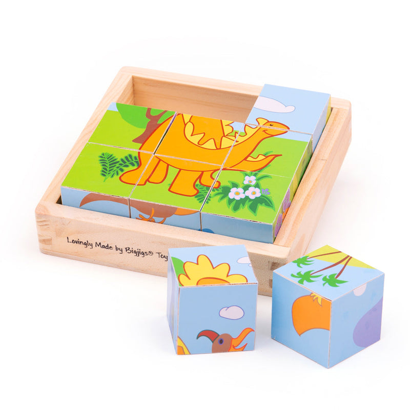 Dinosaur Cube Puzzle