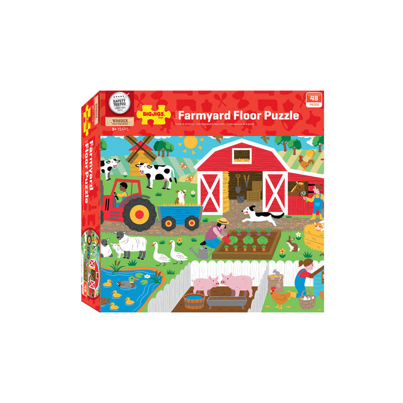 Farmyard Floor Puzzle (48 Piece)