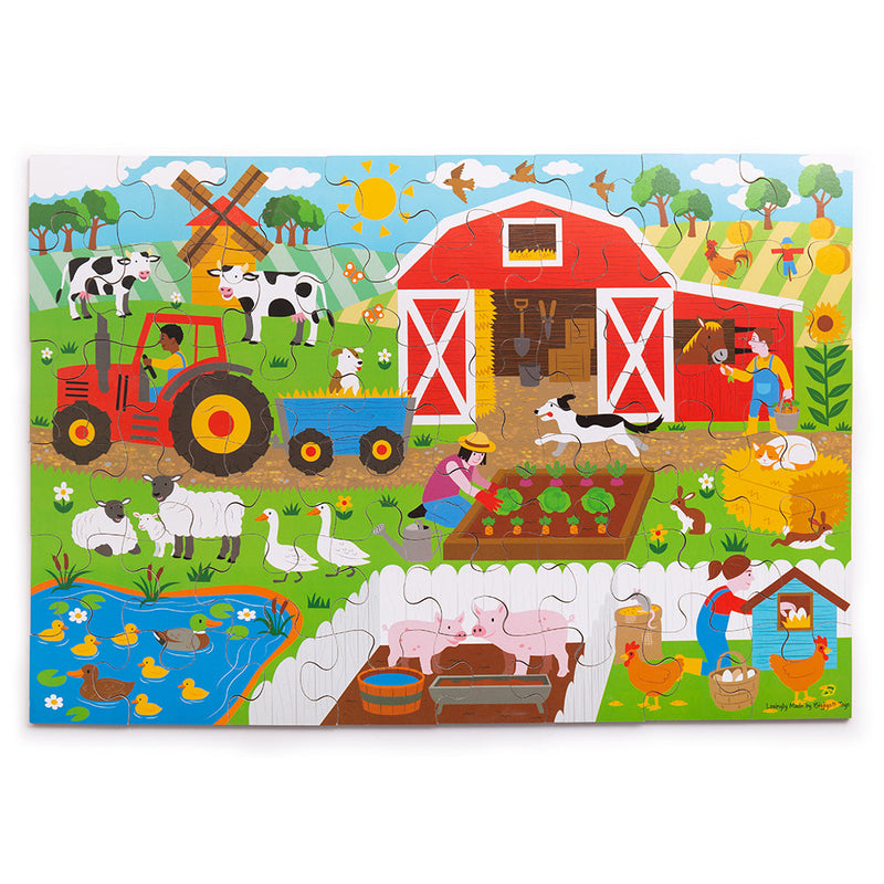 Farmyard Floor Puzzle (48 Piece)