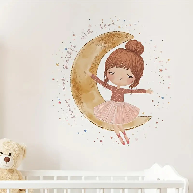 Dream & Sparkle with Love Wall Sticker