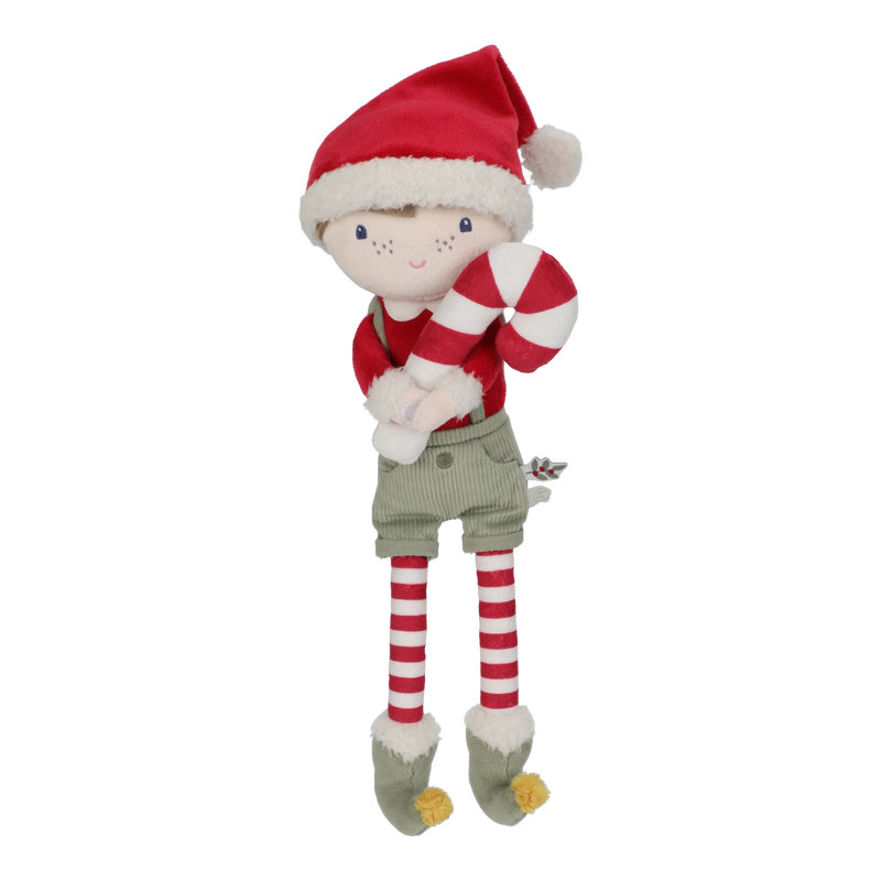 Little Dutch - Christmas Doll - Jim 35cm GRS in box