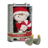 Little Dutch - Christmas Doll - Jim 35cm GRS in box