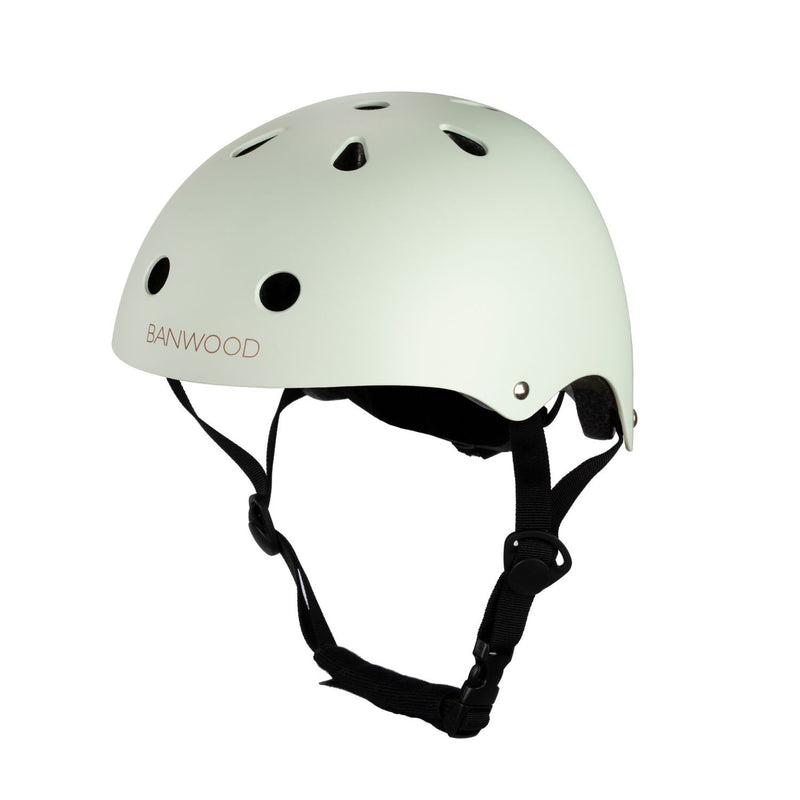 Classic Banwood Helmet- Pale Matte Mint