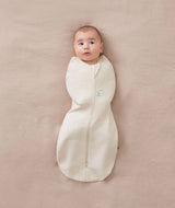 ergoPouch - Organic All Year Cocoon Swaddle Sleeping Bag - Oatmeal 1.0 TOG